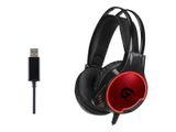 CONCEPTRONIC Gaming Headset USB 2mKabel,Mikro,int.Bed.7.1 sw