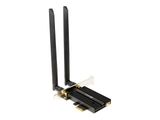 Inter-Tech Wi-Fi6E+ BT5.2 PCIe Adapter DMG-36 5400 Mbps retail