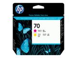 HP 70 Magenta+Gelb Druckkopf