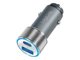 Logilink USB Kfz Ladeadapter 2Port 1xUSB-C PD,1xUSB-A QC,36W