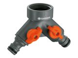 Gardena 2-Wege-Ventil, für Wasserhähne (G3/4")-Gewinde