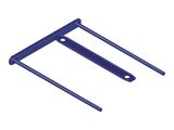 BankersBox Archivclip BBD 10cm Armlänge bis 8cm blau 100er