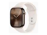 Apple Watch 10 Cell. 46mm Gold Titanium (Starlight Sport)M/L