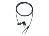 Dicota Security Cable T-Lock Value, keyed, 3x7mm slot