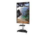 Techly TV Wagen für LCD LED TV 37-70" mit Ablage