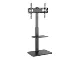 Equip Bodenstandhalter 37"-75"/ 1TFT 30kg 1Ablage schwarz lite Retail