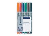 STAEDTLER Folienstift Lumocolor M nonperm 6St