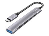 Equip Dock USB-C->1xUSB-C,1xUSB3.0,2xUSB2.0,100WPD 0.15m si