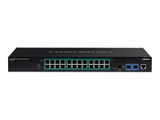 TRENDnet 26-Port Industr. Gigabit L2 Managed PoE+ Rackmount