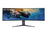 LG 45" 45GR65DC-B Curved UltraGear DQHD HDMI DP Ergonomisch