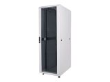 INTELLINET Netzwerkschrank 36HE 800x800mm grau,montiert