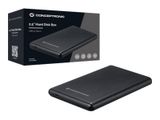 CONCEPTRONIC SSD Gehäuse 2.5" SATA I-III HDD/SSD USB 3.2 sw