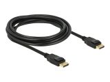 DELOCK Displayport Kabel DP -> DP St/St 3.00m schwarz 4K