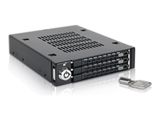 We-Ra. IcyDock 3x6,3cm SATAI-III/SAS HDD&SSD in 1x3,5" 7mm