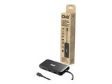 Club3D USB-C 8in1-HUB >DP1.4/HDMI2.0/USB-C/LAN 8K30Hz PD100W retail