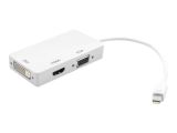 Techly Adapter 3 in 1mini DisplayPort to HDMI/DVI/VGA