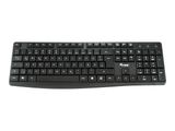 Equip Kabelgebundene USB Keyboard schwarz, italieni