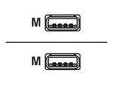 Equip Kabel USB-A 2.0 -> A St/St 1.80m 480Mbps sw Polybeutel