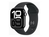 Apple Watch 10 42mm Jet Black Alu (Black Sport Band) S/M