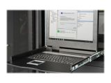 DIGITUS Modulare Konsole 17"TFT,8-Port CAT5 KVM&Touchpad,