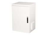 Equip Wandgehäuse 19" 16U 600x450mm Stahltür IP55 grau (Speditionsversand)