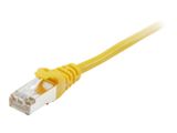 Equip Patchkabel Cat6A S/FTP 2xRJ45 7.50m gelb LSZH Polybeutel