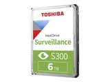 Toshiba 8.9cm (3.5") 6TB SATA3 Surv. S300 Green 5900 RPM intern
