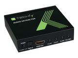 Techly HDMI Audio-Extractor LPCM 7.1 4K, UHD, 3D