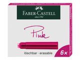 FABER-CASTELL Tintenpatronen Standard pink 6er 10Stk