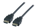 EFB HighSpeed HDMI Kabel,Ethernet 4K30Hz A-A St-St,0.5m,schw