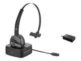 CONCEPTRONIC Headset Wireless Bluetooth mit Ladestation sw