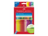 FABER-CASTELL Buntstift Colour Grip 36er Kartonetui