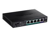 TRENDnet 5-Port Unmanaged 2.5G PoE+ Switch 55W lüfterlos