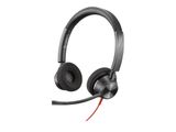 Poly Blackwire 3325 Stereo Teams USB-A