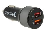 KFZ-USB Ladeadapter Navilock 12V -> 2x USB A St/Bu