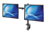 MANHATTAN Monitorarm für 2 Displays 13"-32" bis 8kg pro Disp