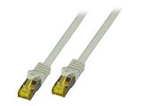 EFB RJ45 Patchkabel S/FTP,Cat.6A,LSZH,Cat.7 Rohk.,2m,grau