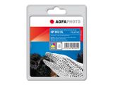 AgfaPhoto Patrone HP APHP302XLC No.302XL F6U67AE color remanufactured