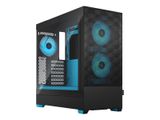 FRACTAL DESIGN Geh Pop Air RGB Cyan Core TG Clear Tint