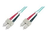 DIGITUS LWL Patchkabel SC -> SC 3.00m Multimode Duplex OM3