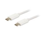 Equip Kabel USB-C 3.2 -> C Plat. St/St 2.00m 3A 4K/60Hz ws Polybeutel