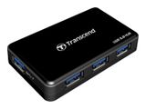 USB-HUB 4-Port Transcend USB3.0 HUB3K mit Netzteil