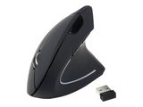 Equip Ergonomische Maus kabellos Rechtsh. 2.4Ghz sw