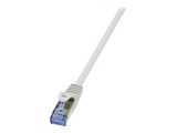 Logilink Patchkabel mit Cat7-Rohk. Primel. S/FTP grau 1,00m