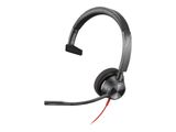 Poly Blackwire 3310M Monaural Teams USB-C