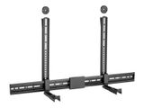 Equip Uni. Soundbar-Wandhalt. 800x400mm 15Kg schwarz lite Retail