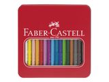 FABER-CASTELL Buntstift Jumbo Grip 16er Metalletui