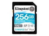 SD Card 256GB Kingston SDXC Canvas Go Plus C10 retail
