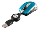 Verbatim USB Maus Go Mini Optical Travel caribbean Blue retail