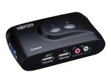 Eaton 2-Port Compact USB KVM Switch with Audio and Cable
